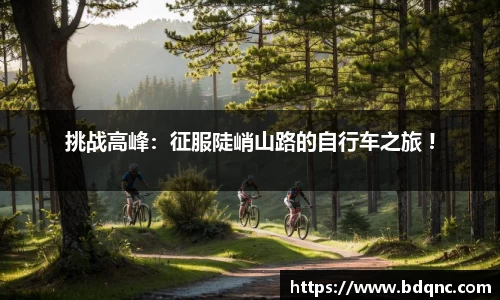 挑战高峰：征服陡峭山路的自行车之旅 !